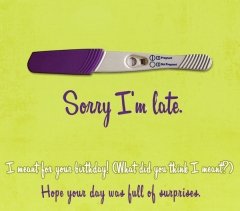 belated birthday ecards