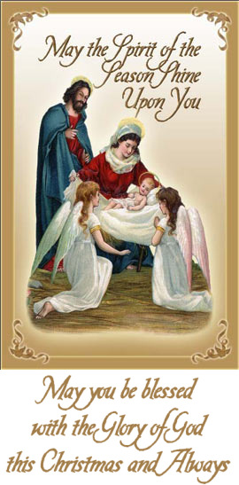 Click for printable Christmas cards