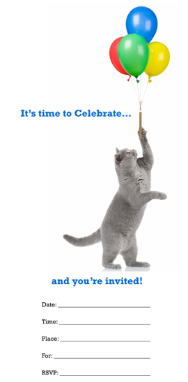 Click for printable Invitation cards