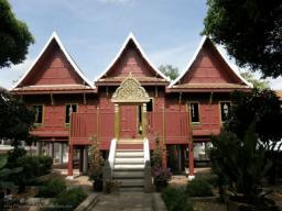 The Tripitaka Hall of Wat Rakang Kositar...
