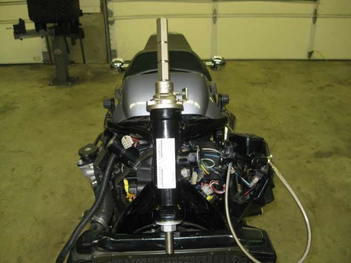 Park Tool Evaluation Steering Bearing Race Installation Yamaha Star