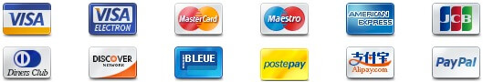 list of accepted credit cards