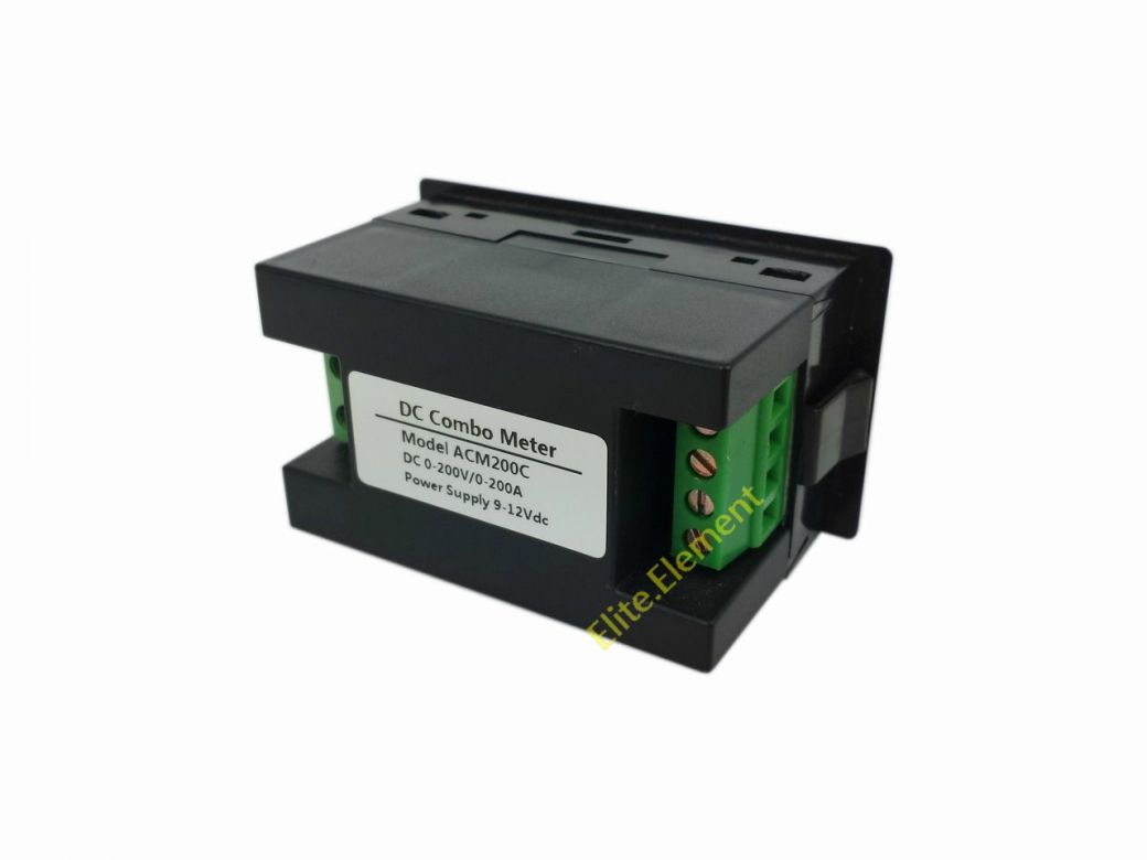 DC 0-20V 0-10A Dual Current Voltage Combo Meter Power Supply Charge Discharge DS