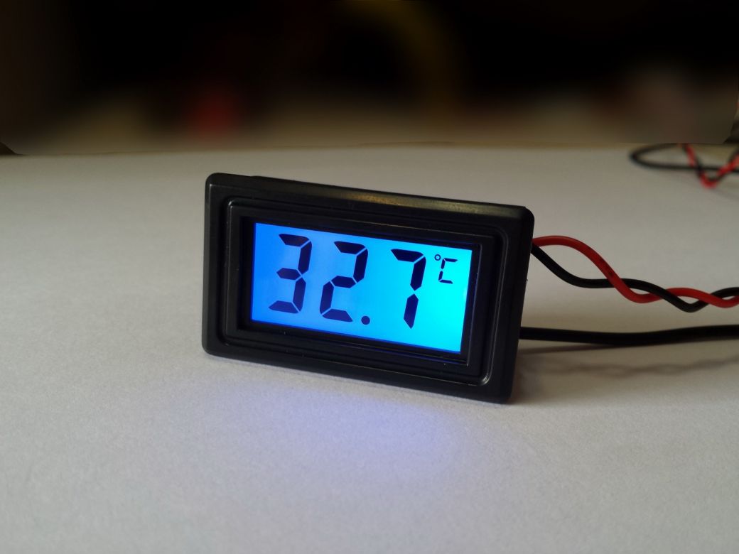 LCD Thermometer Temperature Digital Readout for HHO